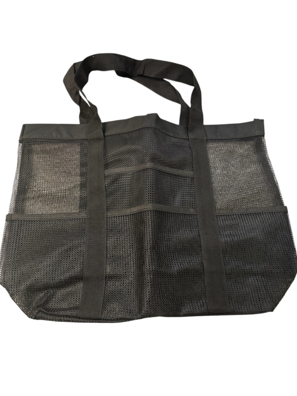 Black Mesh Tote Bag great for the Beach
